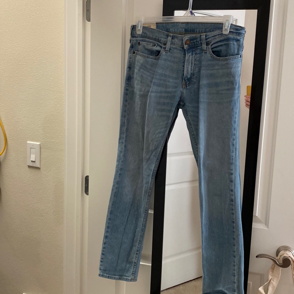 Hollister Skinny Flex Jeans in light wash 31x30